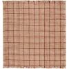 SAFAVIEH Area Rug 8×10 – Natural Fiber Collection – Large – Natural & Grey, Handmade Jute, Ideal for Living Room, Bedroom, Dining Space (NF602F)(Natural/Wine)