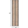 SAFAVIEH Area Rug 8×10 – Natural Fiber Collection – Large – Natural & Grey, Handmade Jute, Ideal for Living Room, Bedroom, Dining Space (NF879F)(Natural/Grey)