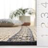 SAFAVIEH Area Rug 8×10 – Natural Fiber Collection – Large – Natural & Grey, Handmade Jute, Ideal for Living Room, Bedroom, Dining Space (NF879F)(Natural/Grey)