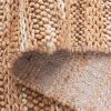 SAFAVIEH Area Rug 8×10 – Natural Fiber Couture – Large – Natural, Handmade Jute & Cotton, Ideal for Living Room, Bedroom, Dining Space (NFC101B)(Natural)