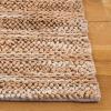 SAFAVIEH Area Rug 8×10 – Natural Fiber Couture – Large – Natural, Handmade Jute & Cotton, Ideal for Living Room, Bedroom, Dining Space (NFC101B)(Natural)