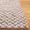 SAFAVIEH Area Rug 8×10 – Natural Fiber Couture Collection – Large – Beige & Grey, Handmade Jute, Ideal for Living Room, Bedroom, Dining Space (NFC104F)(Beige/Grey)