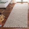 SAFAVIEH Area Rug 8×10 – Natural Fiber Couture Collection – Large – Beige & Grey, Handmade Jute, Ideal for Living Room, Bedroom, Dining Space (NFC104F)(Beige/Grey)