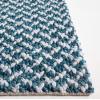 SAFAVIEH Area Rug 8×10 – Natural Fiber Couture Collection – Large – Beige & Grey, Handmade Jute, Ideal for Living Room, Bedroom, Dining Space (NFC104F)(Blue/Light Grey)
