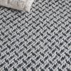 SAFAVIEH Area Rug 8×10 – Natural Fiber Couture Collection – Large – Beige & Grey, Handmade Jute, Ideal for Living Room, Bedroom, Dining Space (NFC104F)(Teal/Grey)