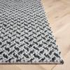 SAFAVIEH Area Rug 8×10 – Natural Fiber Couture Collection – Large – Beige & Grey, Handmade Jute, Ideal for Living Room, Bedroom, Dining Space (NFC104F)(Teal/Grey)