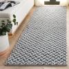 SAFAVIEH Area Rug 8×10 – Natural Fiber Couture Collection – Large – Beige & Grey, Handmade Jute, Ideal for Living Room, Bedroom, Dining Space (NFC104F)(Teal/Grey)