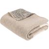 SAFAVIEH Baby Collection Dandy Lion Orange and Natural 32″ x 40″ Cotton Throw Blanket, 34″x41″(Grey / Black)