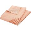 SAFAVIEH Baby Collection Dandy Lion Orange and Natural 32″ x 40″ Cotton Throw Blanket, 34″x41″(Orange)