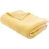 SAFAVIEH Baby Collection Dandy Lion Orange and Natural 32″ x 40″ Cotton Throw Blanket, 34″x41″(Yellow)