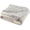 SAFAVIEH Baby Collection Tater Trot Green 32″ x 40″ Cotton Throw Blanket, 34″x41″(Grey / Black)