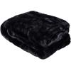 SAFAVIEH Faux Black Mink(Black)