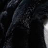 SAFAVIEH Faux Black Mink(Black)