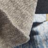 SAFAVIEH Home Panna Light Grey and Gold 50 x 60-inch Knit Blanket Throw