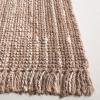 SAFAVIEH Natural Fiber Collection Area Rug – 8′ x 10′, Ivory & Grey, Flatweave Jute, Ideal for The Living Room, Dining Room Bedroom (NF843F)(Ivory/Grey)