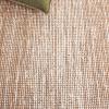 SAFAVIEH Natural Fiber Collection Area Rug – 8′ x 10′, Ivory & Grey, Flatweave Jute, Ideal for The Living Room, Dining Room Bedroom (NF843F)(Ivory/Natural)
