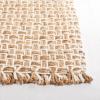 SAFAVIEH Natural Fiber Collection Area Rug – 8′ x 10′, Natural & Ivory, Handmade Jute & Wool, Reversible, Geometric Pattern, Ideal for Living Room, Bedroom, Home Office, Dining Space (NF817A-8)(Natural/Ivory)
