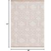 Safavieh Area Rug 8×10 – Aspect Collection – Large – Ivory & Natural, Jute & Cotton, Ideal for Living Room, Bedroom, Office, Dining Space (APE456A)(Ivory/Natural)