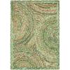 SAFAVIEH Area Rug 8×10 – Cape Cod Collection – Large – Blue & Natural, Handmade Jute & Cotton, Boho Braided Design, Ideal for Living Room, Bedroom, Office, Dining Space (CAP203M)(Green/Natural)