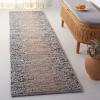 SAFAVIEH Area Rug 8×10 – Natural Fiber Collection – Large – Grey & Black, Handmade Wool & Jute, Farmhouse Style, Ideal for Living Room, Bedroom, Dining Space (NF953F)(Grey/Black)