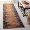 SAFAVIEH Area Rug 8×10 – Natural Fiber Collection – Large – Grey & Black, Handmade Wool & Jute, Farmhouse Style, Ideal for Living Room, Bedroom, Dining Space (NF953F)(Natural/Black)