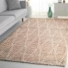 SAFAVIEH Area Rug 8×10 – Natural Fiber Collection – Large – Natural & Ivory, Handmade Jute, Ideal for Living Room, Bedroom, Dining Space (NF877A)(Natural/Ivory)