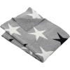SAFAVIEH Baby Collection Star Grey and Ivory 32″ x 40″ Cotton Throw Blanket
