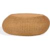 SAFAVIEH Couture – O’Reilly Oval Coffee Table – Natural Rattan – Fully Assembled – Ideal for Living Room, Family Room, 43″ W x 29.5″ D x 17.7″ H (CWK3027A)(Natural)