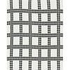 SAFAVIEH Home Collection Zhuri Black/Ivory Cotton 50 x 60 Decorative Accent Throw Blanket(Black/Ivory)