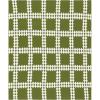 SAFAVIEH Home Collection Zhuri Black/Ivory Cotton 50 x 60 Decorative Accent Throw Blanket(Olive/Ivory)