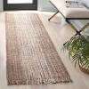 SAFAVIEH Natural Fiber Collection Area Rug – 8′ x 10′, Ivory & Grey, Flatweave Jute, Ideal for The Living Room, Dining Room Bedroom (NF843F)(Ivory/Grey)