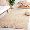 SAFAVIEH Natural Fiber Collection Area Rug – 8′ x 10′, Natural & Ivory, Handmade Jute & Wool, Reversible, Geometric Pattern, Ideal for Living Room, Bedroom, Home Office, Dining Space (NF817A-8)(Natural/Ivory)