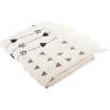 SAFAVIEH Penton Fringe Throw Blanket, Grey/White(Grey/White)