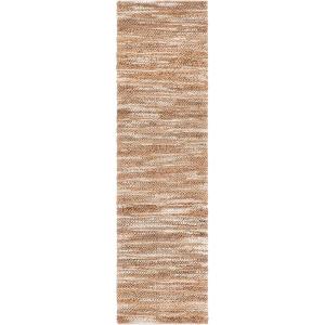 SAFAVIEH Area Rug 8×10 – Natural Fiber Couture – Large – Natural, Handmade Jute & Cotton, Ideal for Living Room, Bedroom, Dining Space (NFC101B)(Natural)