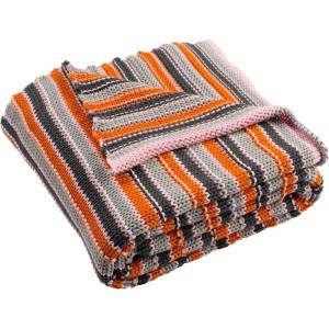 SAFAVIEH Candy Stripe Knit Throw