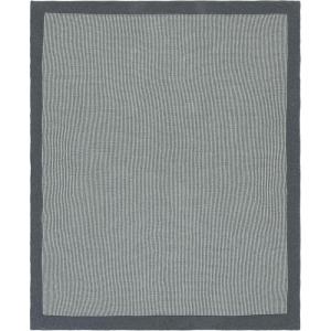 SAFAVIEH Home Collection Franca Grey Cotton 50 x 60 Decorative Accent Throw Blanket