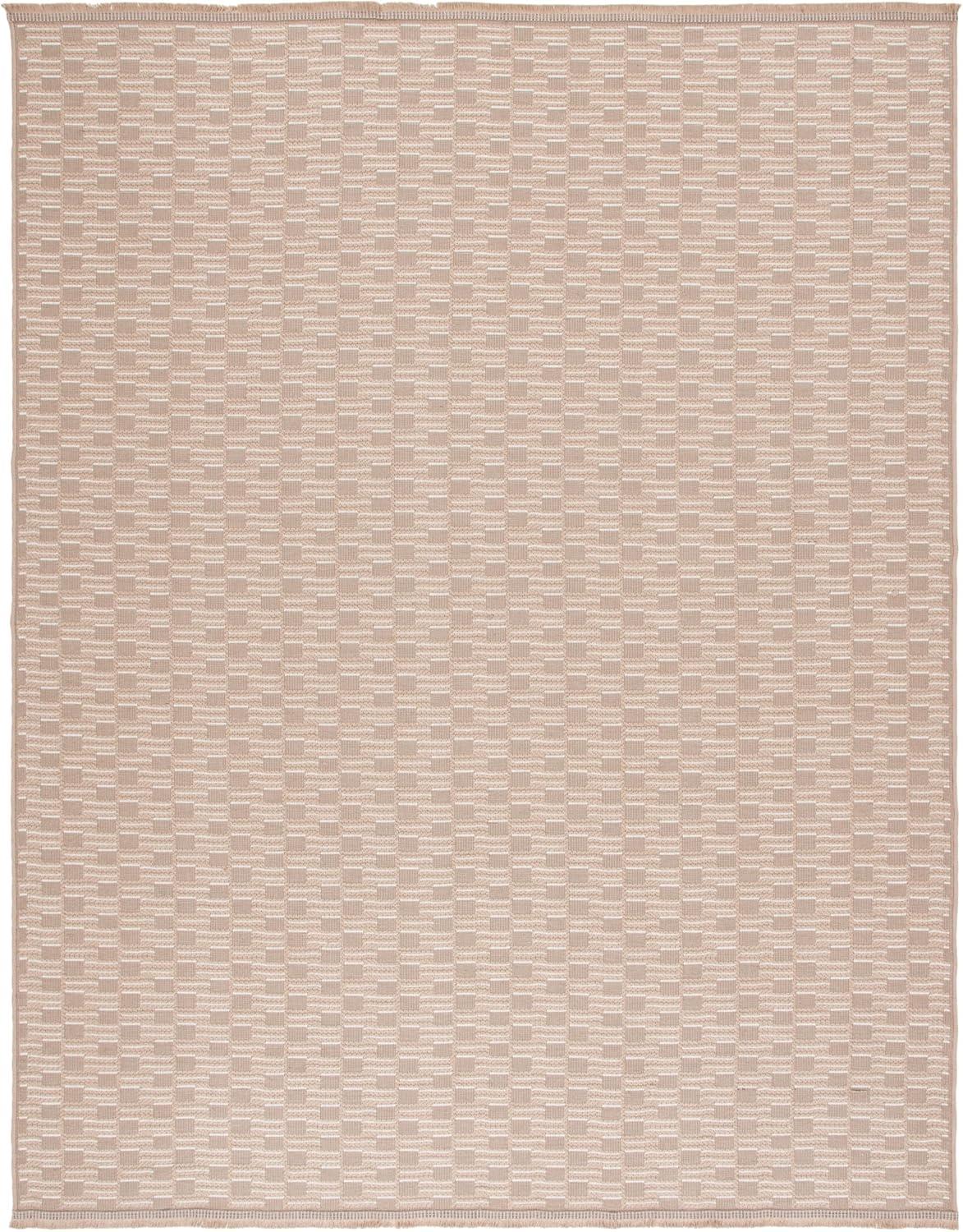 image:imageSAFAVIEH Area Rug 8x10 Aspect Collection Large Natural amp Ivory Jute amp Cotton Ideal for Living Room Bedroom Office Dining Space APE402BNaturalIvory