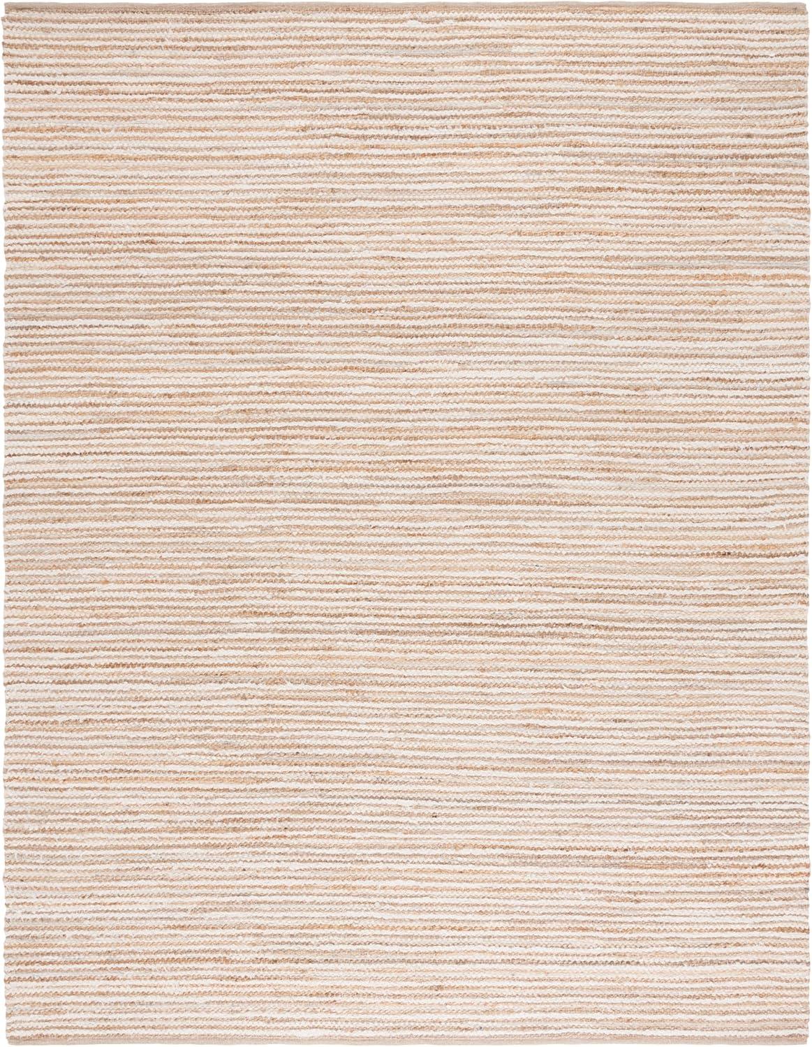 image:imageSAFAVIEH Area Rug 8x10 Cape Cod Collection Large Natural amp Green Geometric Design Ideal for Living Room Bedroom Office Dining Space CAP151YNaturalIvory