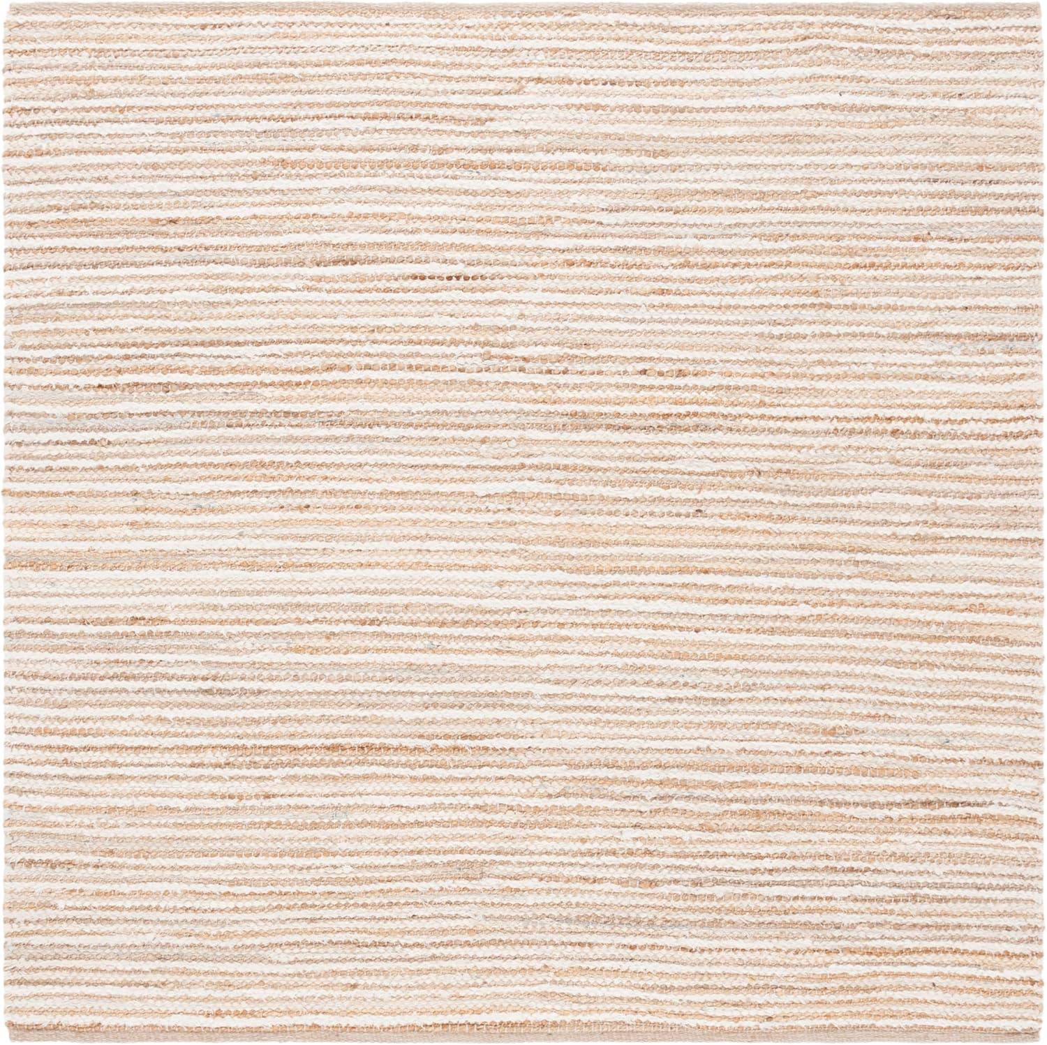image:imageSAFAVIEH Area Rug 8x10 Cape Cod Collection Large Natural amp Green Geometric Design Ideal for Living Room Bedroom Office Dining Space CAP151YNaturalIvory