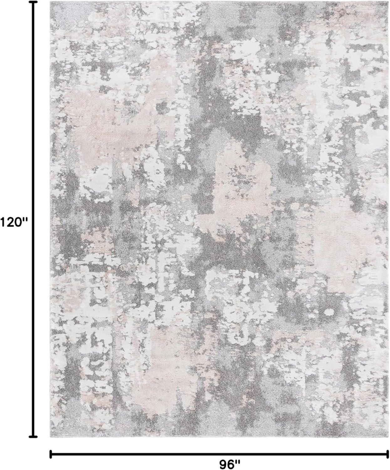image:imageSAFAVIEH Area Rug 8x10 Century Collection Large Beige amp Grey Modern Design NonShedding amp Easy Cleaning Ideal for Living Room Bedroom Office Dining Space CTY339BBeigeGrey