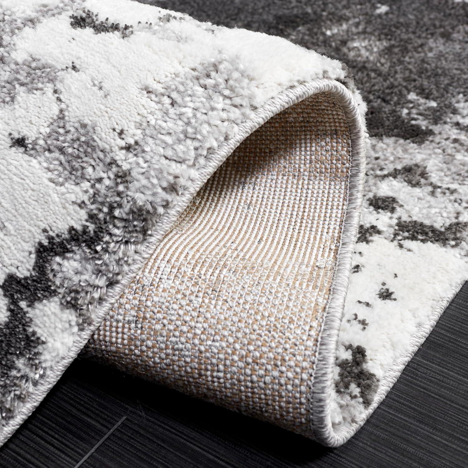image:imageSAFAVIEH Area Rug 8x10 Century Collection Large Beige amp Grey Modern Design NonShedding amp Easy Cleaning Ideal for Living Room Bedroom Office Dining Space CTY339BGreyIvory