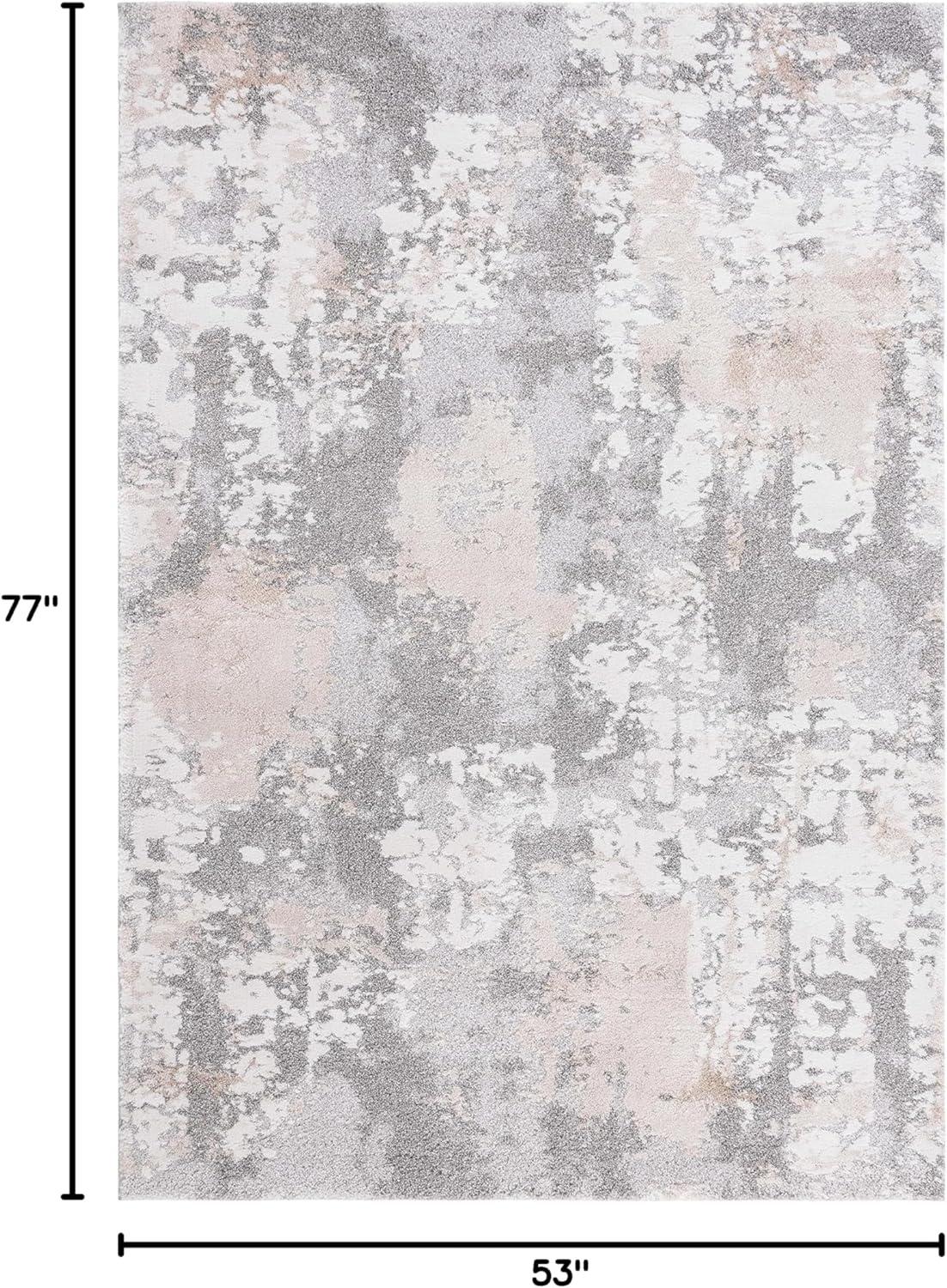 image:imageSAFAVIEH Area Rug 8x10 Century Collection Large Beige amp Grey Modern Design NonShedding amp Easy Cleaning Ideal for Living Room Bedroom Office Dining Space CTY339BBeigeGrey