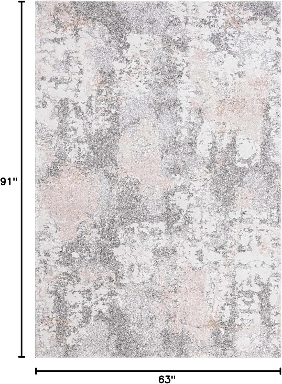 image:imageSAFAVIEH Area Rug 8x10 Century Collection Large Beige amp Grey Modern Design NonShedding amp Easy Cleaning Ideal for Living Room Bedroom Office Dining Space CTY339BBeigeGrey