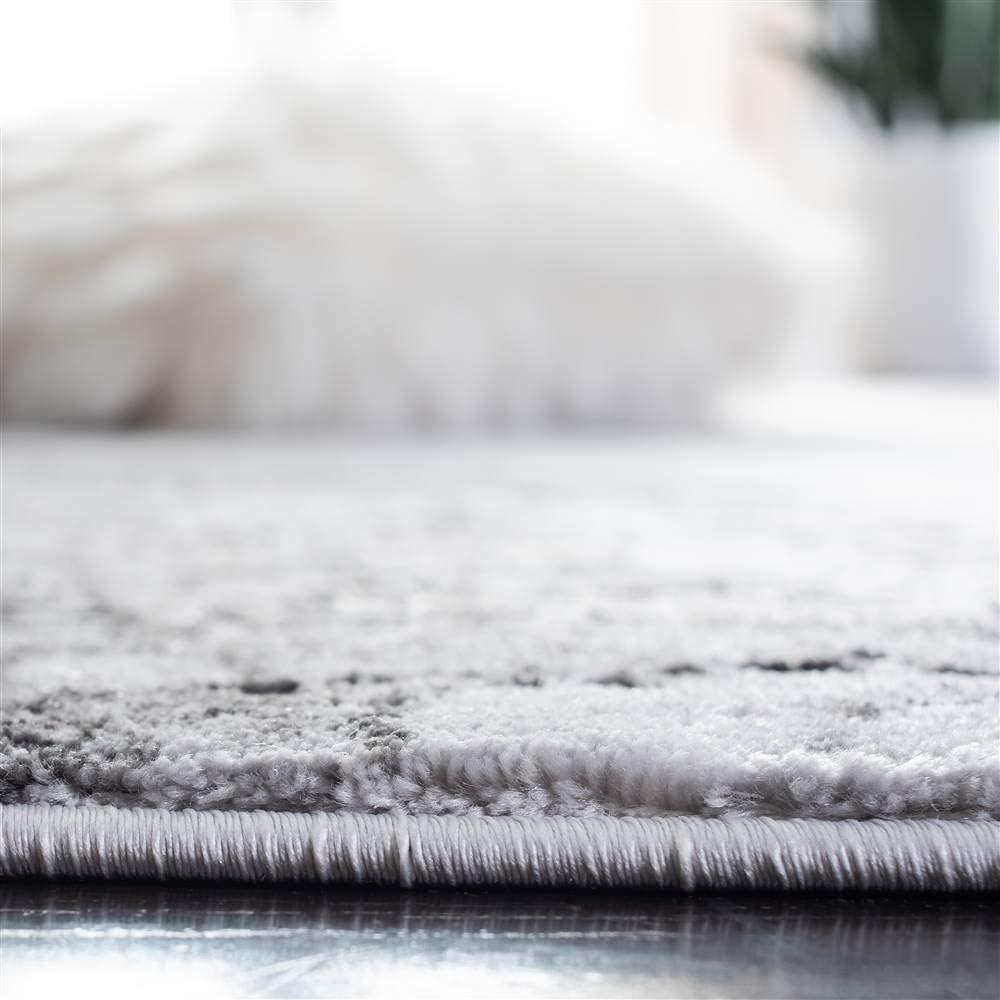 image:imageSAFAVIEH Area Rug 8x10 Craft Collection Large Blue amp Grey Modern Abstract Design NonShedding amp Easy Cleaning Ideal for Living Room Bedroom Office Dining Space CFT844MLight GreyGrey