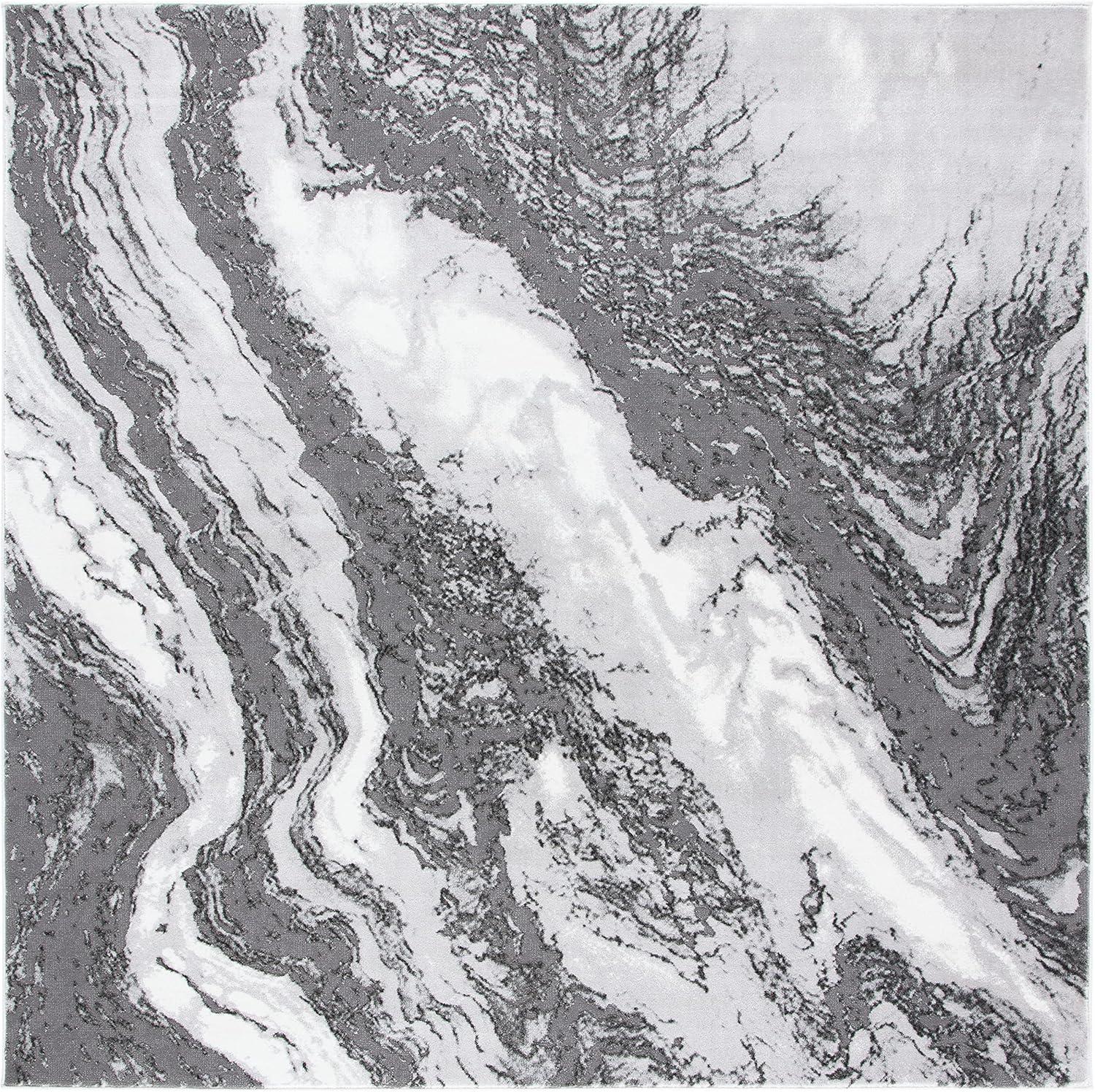 image:imageSAFAVIEH Area Rug 8x10 Craft Collection Large Blue amp Grey Modern Abstract Design NonShedding amp Easy Cleaning Ideal for Living Room Bedroom Office Dining Space CFT844MLight GreyGrey