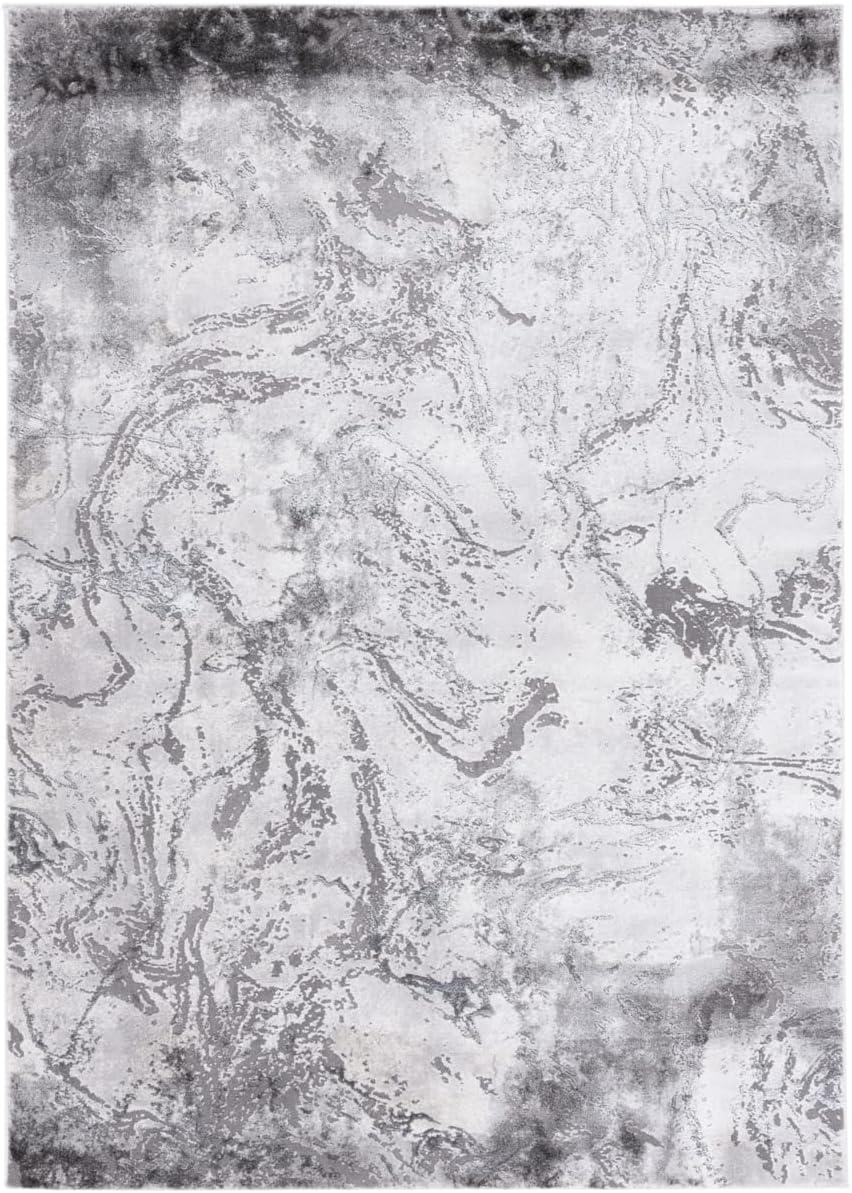 image:imageSAFAVIEH Area Rug 8x10 Craft Collection Large Grey amp Green Modern Abstract Design NonShedding amp Easy Cleaning Ideal for Living Room Bedroom Office Dining Space CFT864JGreySilver