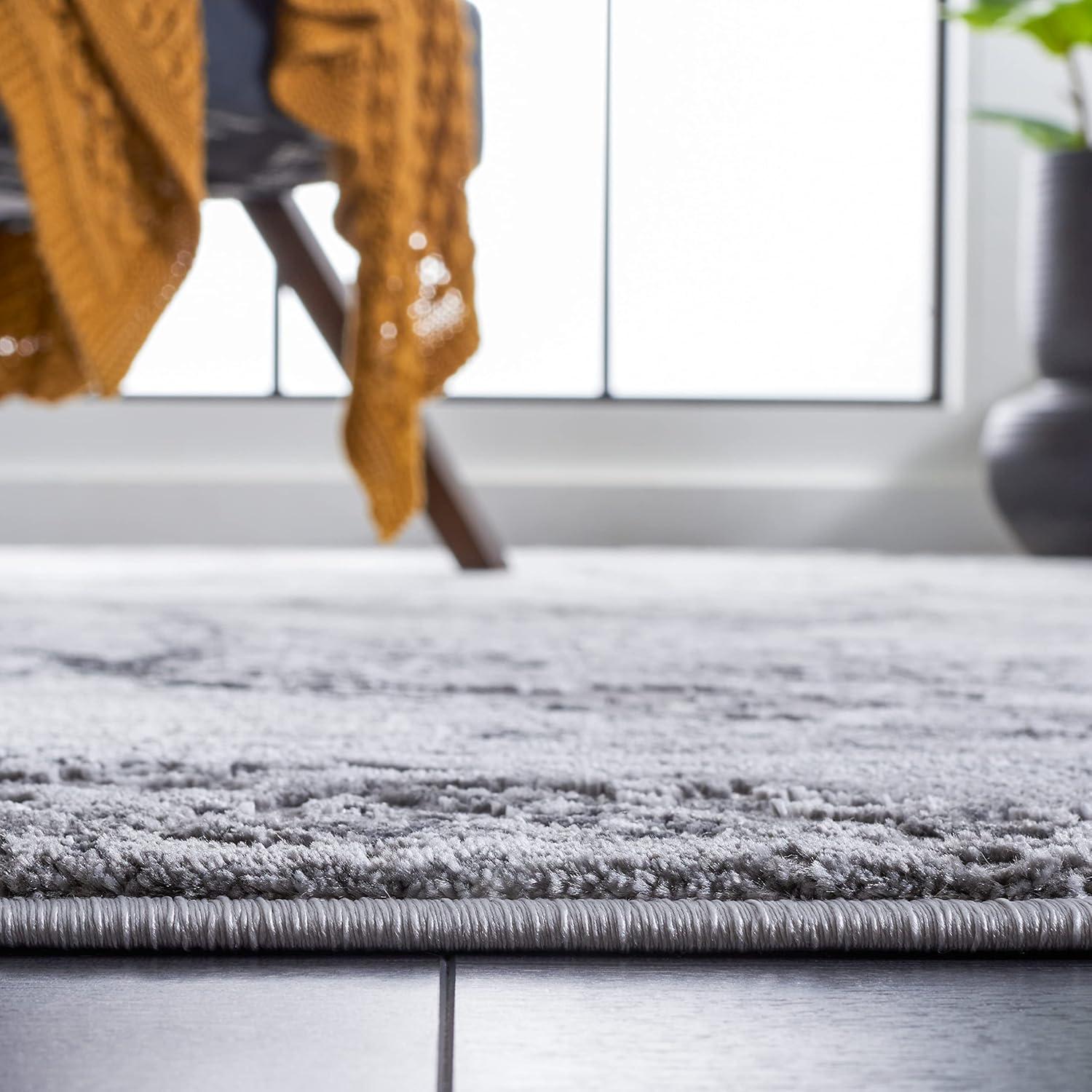 image:imageSAFAVIEH Area Rug 8x10 Craft Collection Large Grey amp Green Modern Abstract Design NonShedding amp Easy Cleaning Ideal for Living Room Bedroom Office Dining Space CFT864JGreySilver