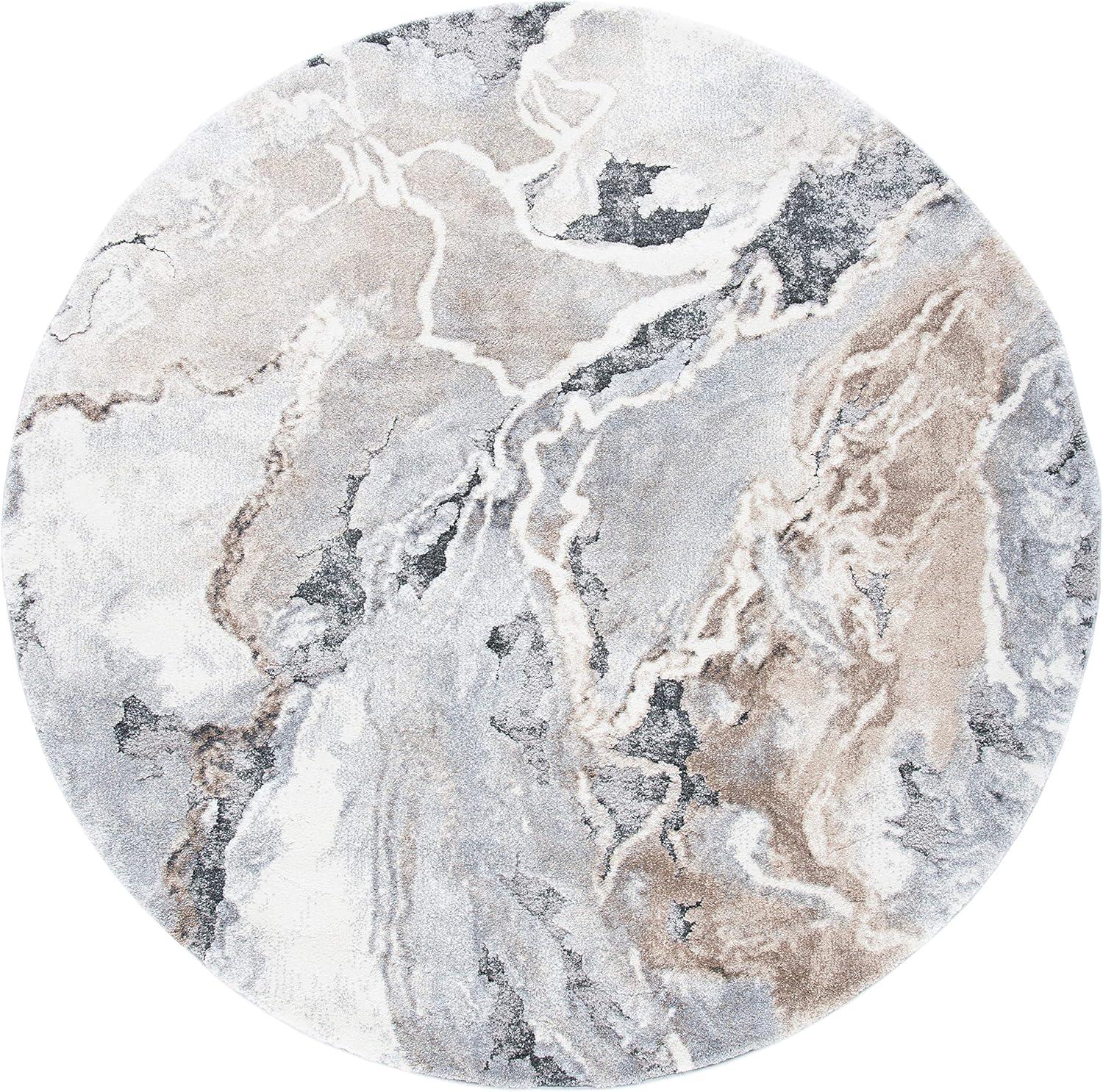 image:imageSAFAVIEH Area Rug 8x10 Cyrus Shag Collection Large Blue amp Beige Modern Abstract Design NonShedding amp Easy Cleaning Ideal for Living Room Bedroom Office Dining Space CYR121MGreyBeige