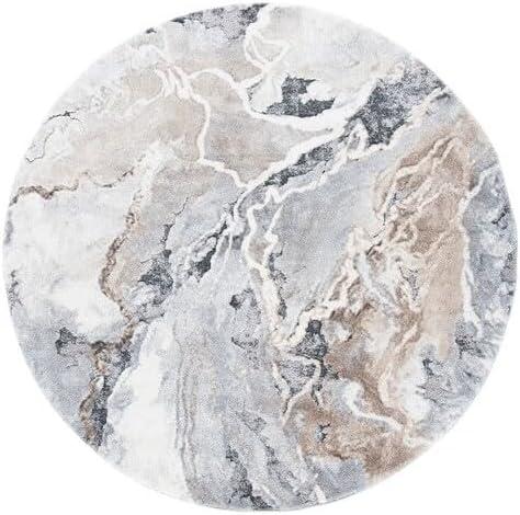 image:imageSAFAVIEH Area Rug 8x10 Cyrus Shag Collection Large Blue amp Beige Modern Abstract Design NonShedding amp Easy Cleaning Ideal for Living Room Bedroom Office Dining Space CYR121MGreyBeige