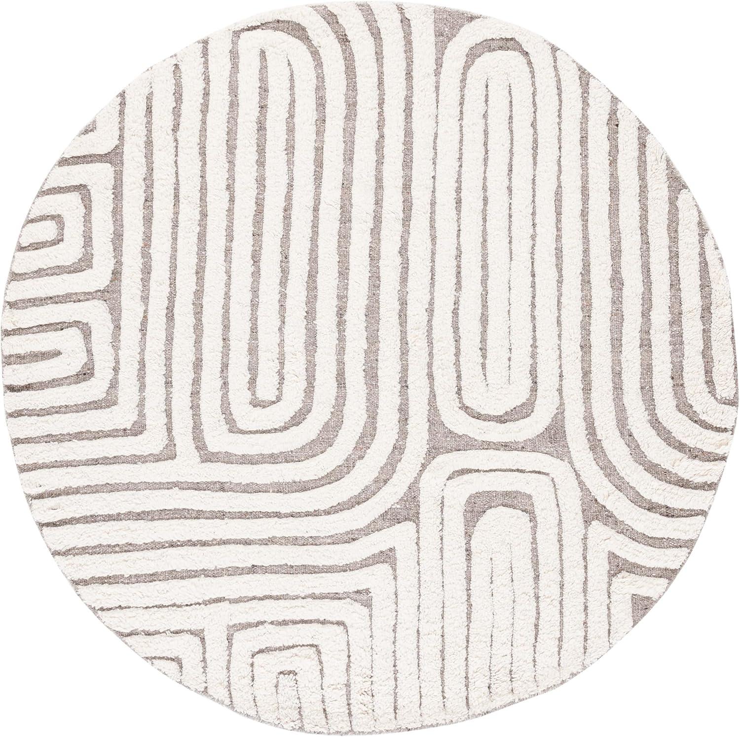 image:imageSAFAVIEH Area Rug 8x10 Cyrus Shag Collection Large Blue amp Beige Modern Abstract Design NonShedding amp Easy Cleaning Ideal for Living Room Bedroom Office Dining Space CYR121MBeigeIvory